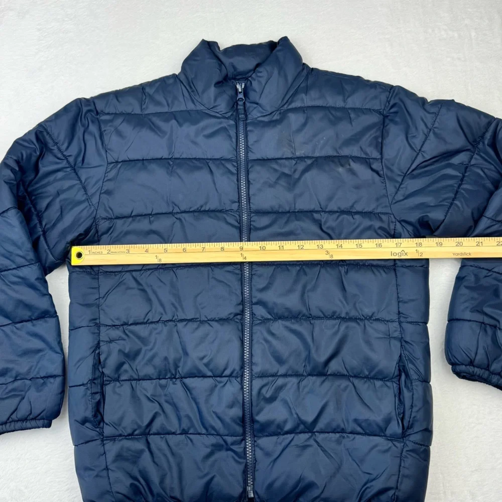 The Children’s Place puffer jacket. Navy Blue. Side pockets. Kids Size L (10-12)